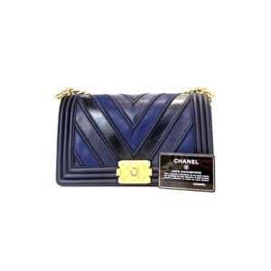 Chevron Boy Chanel Handbag