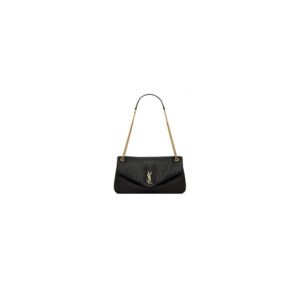 YSL calypso medium in grained lambskin