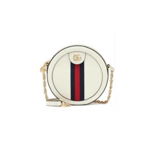 Ophidia GG mini round shoulder bag
