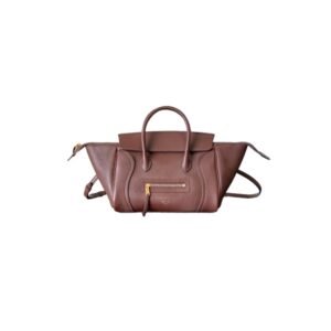 CELINE SMALL NEW LUGGAGE IN SUPPLE SHINY LAMBSKIN(HIGH-END GRADE)