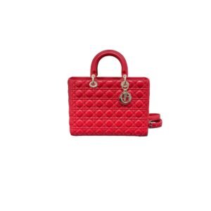 Dior Large Lady Dior Bag(HIGH-END GRADE)