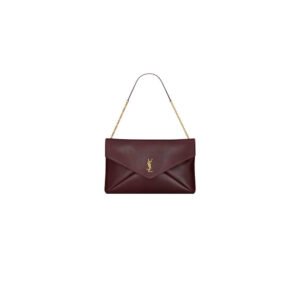 YSL CASSANDRE XXL pouch on chain in shiny leather