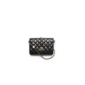CHANEL Flap Phone Holder with Chain(HIGH-END GRADE)