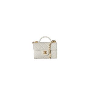 MINI FLAP BAG WITH TOP HANDLE