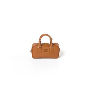 MIUMIU Medium Arcadie Leather Bag(HIGH-END GRADE)