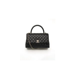 CHANEL LARGE FLAP BAG WITH TOP HANDLE(TAX-FREE GRADE)