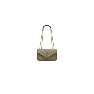 YSL LOULOU small in MATELASSE lambskin(HIGH-END GRADE)
