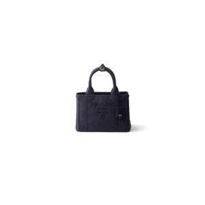 Prada Jardiniere small cotton canvas bag(HIGH-END GRADE)