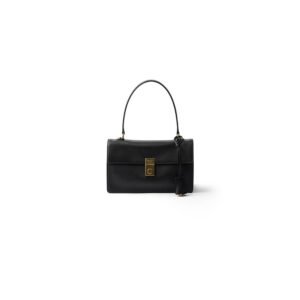 Prada Soft Sound medium leather shoulder bag(high-end grade)