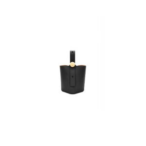 LOEWE Mini Pebble bucket in smooth calfskin(high-end grade)