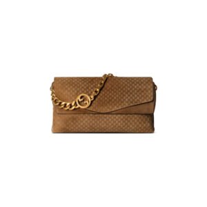 Gucci Large shoulder bag with chain(HIGH-END GRADE)