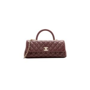 CHANEL Coco Handle Maxi Top Handle Flap Bag(HIGH-END GRADE)